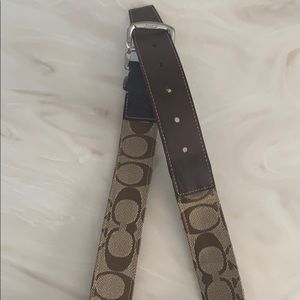 Authentic COACH Belt